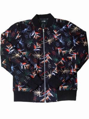 Nuphar Print Bomber Jacket