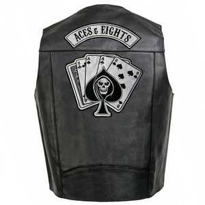 Aces & Eights Total Nonstop Leather Vest