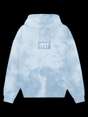1989 Blue Tie Dye Hoodie