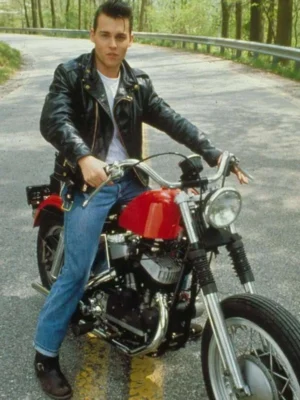 Johnny Depp Cry Baby Black Jacket
