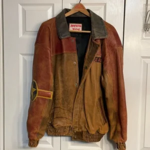 Authentic Vintage Snoopy Leather Jacket