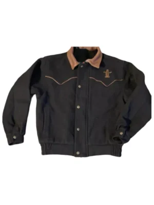 Houston Rodeo 550 Vintage Black Wool Jacket