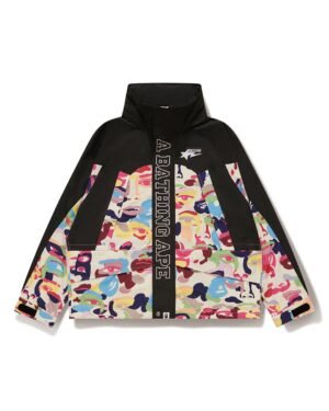 A Bathing Ape Bape X Kidsuper Camo Snowboard Multi Color Jacket
